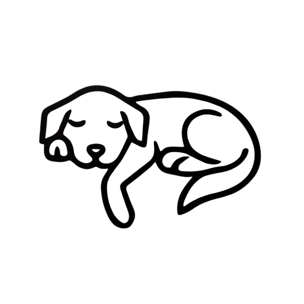 Dog Metal Wall Decor (WD136)